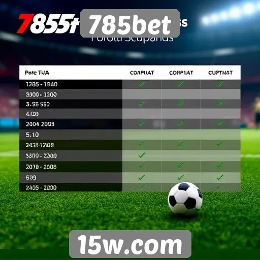 Comparativo de odds no 785bet com outras plataformas